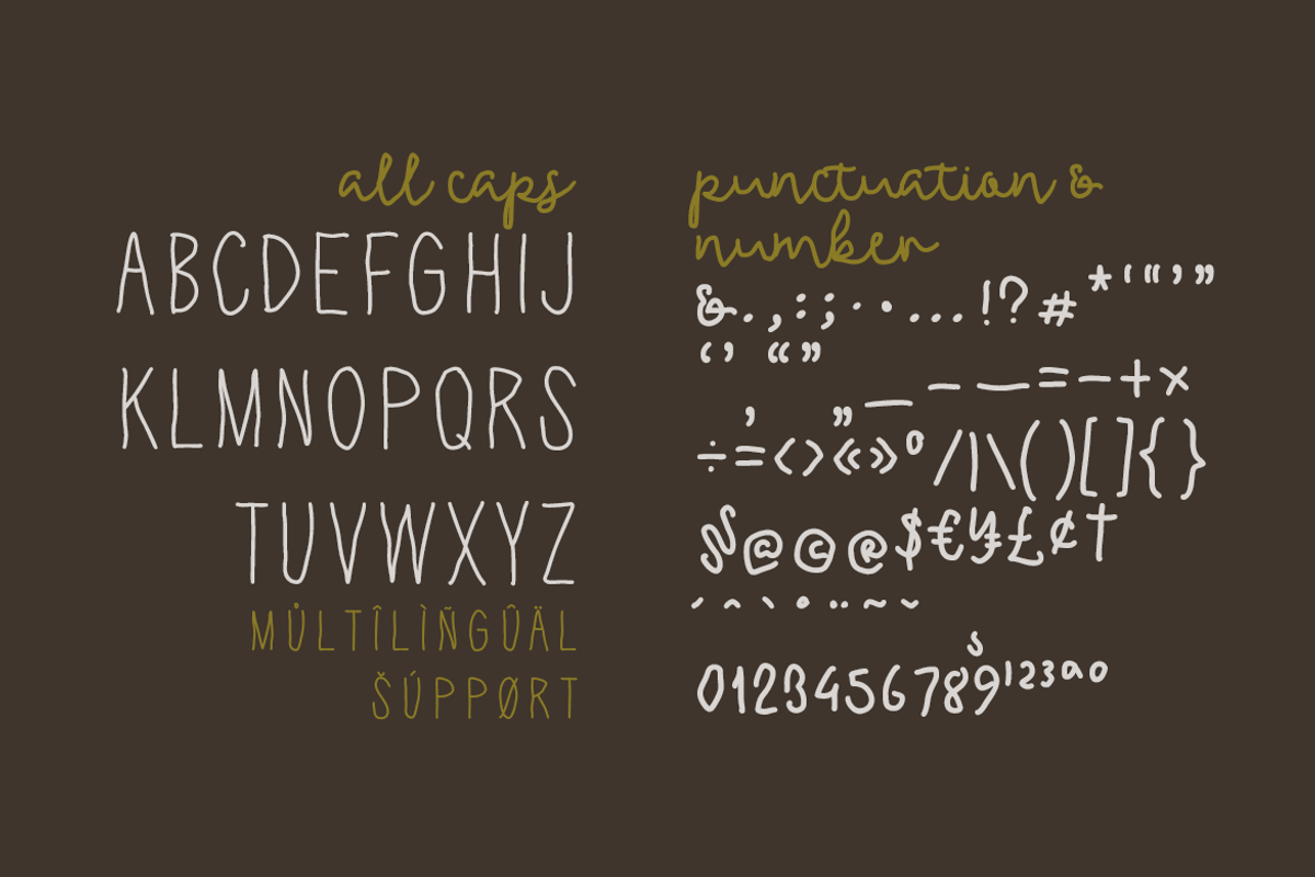 Antique Garden | A Unique Font Duo, a Script Font by Colllab Studio (Photo 10 of 18)