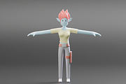 Space Soldier Character 3D Model, a Characters & Person 3D Model by Dudukbersama (Thumbnail 1 of 2)