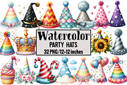 Party Hats, an Illustration by Design Market (Thumbnail 1 of 4)