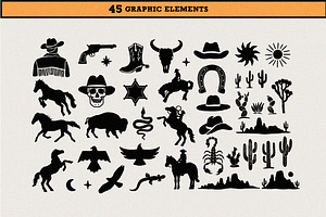 Vector Western Elements