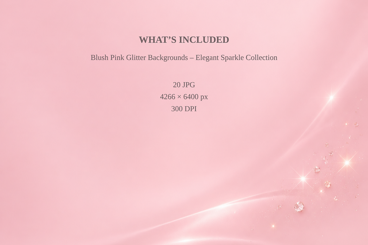 Blush Pink Glitter Backgrounds, a Background Graphic by MarisoArt (Photo 2 of 4)