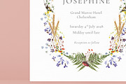 Vintage Floral Wedding Invite Bundle, an Invitation Template by Wedding Whippet (Thumbnail 8 of 10)