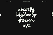 THE GRAFFITI FONT, a Font by THE BOLD FONT. (Thumbnail 4 of 9)
