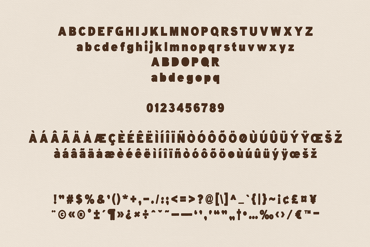 Minerva Handwritten typeface, a Sans Serif Font by VP Fonts (Photo 9 of 11)