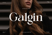Galgin Elegant Serif Font, a Serif Font by Perfectype (Thumbnail 1 of 8)