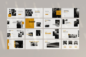 Musika Keynote Template