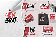 Brush Brat Font Bundle, a Handwritten Font by khurasan (Thumbnail 3 of 6)