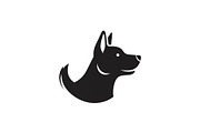 Dog Portrait Silhouette Bundle, an Illustration by jahid234 (Thumbnail 16 of 37)