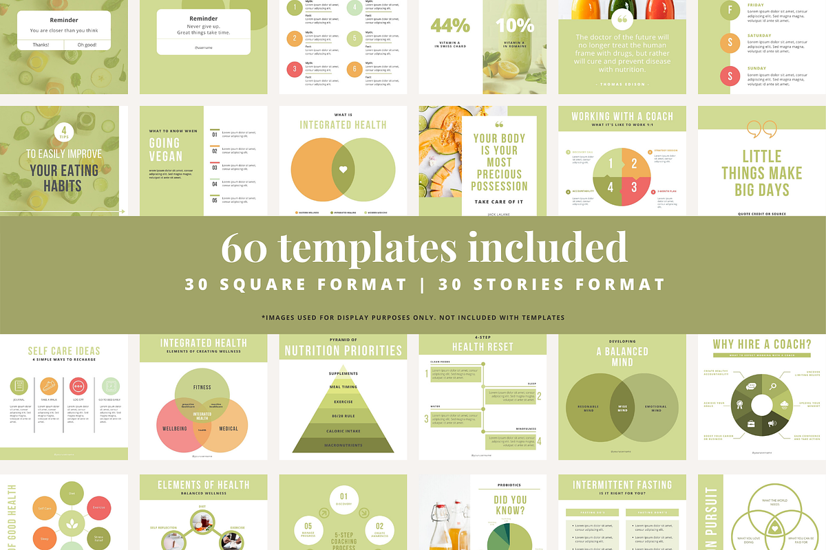 Instagram Charts, Graphs & Quotes, a Social Media Template by Brand Spanking You (Photo 2 of 6)