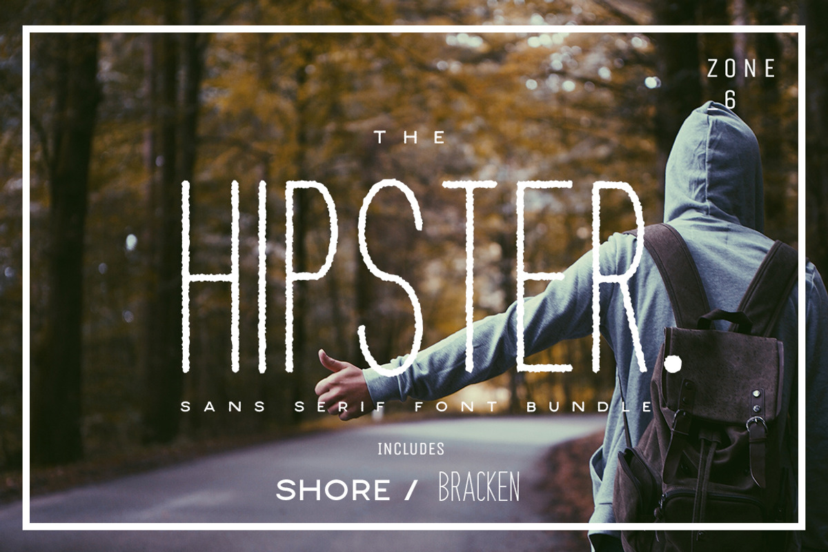 The Hipster Sans Serif Font Bundle