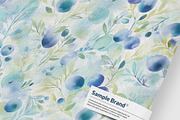 BLUEBERRY Seamless Pattern, a Pattern Graphic by AYAKA Studio Co. (Thumbnail 8 of 9)