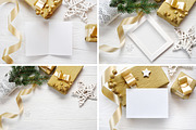 Christmas mock ups with smart object, a Print Template by Happy Letters (Thumbnail 9 of 12)