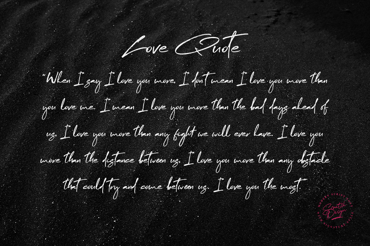 Omaha Beach | Script, a Script Font by Scratch Design (Photo 5 of 16)