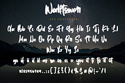 Walftower - Bold Handwritten Font, a Script Font by Arendxstudio (Thumbnail 8 of 9)