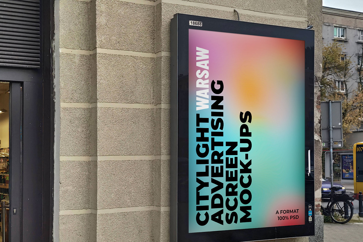Outdoor Ad Screen Mockup 6, an Advertising Mockup by Graphic Shelter (Photo 2 of 9)