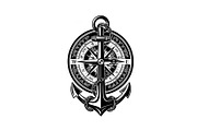 Nautical Anchor Compass Bundle, an Illustration by Creativeshirt (Thumbnail 24 of 31)