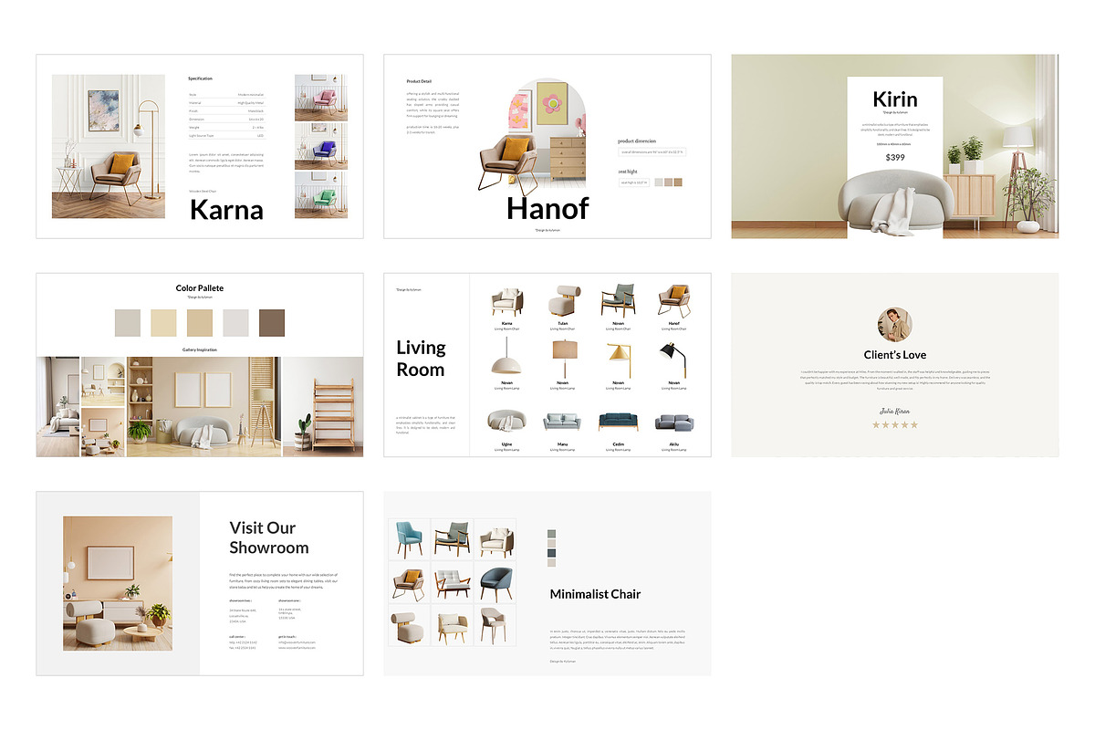 Furniture Catalog Keynote Template, a Presentation Template by kylyman (Photo 6 of 6)