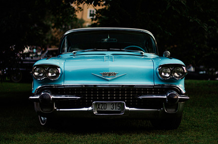 Classic Blue Car Tail preview 6
