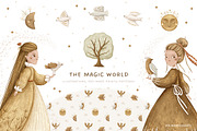 The Magic World - graphic collection, an Animal Illustration by polikarpovaart (Thumbnail 1 of 15)