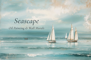 Seascape Wall Mural & Wallpaper