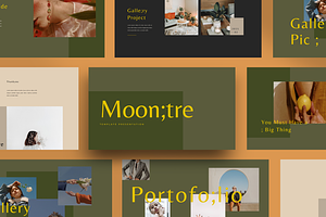 Moontre Minimal Powerpoint