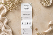 Botanical Wedding Invitation, an Invitation Template by Arslan (Thumbnail 3 of 3)