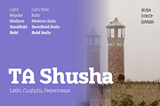 TA Shusha, a Slab Serif Font by TAFT Foundry (Thumbnail 1 of 13)