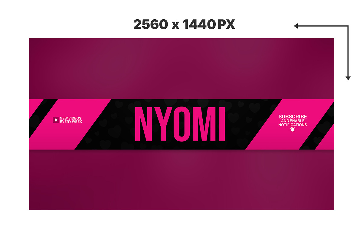 Podcast YouTube Banner Template, a Social Media Template by Vaughn Studios (Photo 2 of 5)
