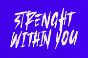 Heinstorm Handmade Brush Font, a Handwritten Font by Maulana Creative (Thumbnail 3 of 7)