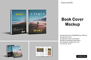 High Quality Book Cover Mockup, a Books & Magazine Mockup by lamorastudio (Thumbnail 1 of 11)