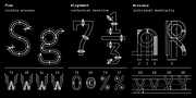 BB Manual Mono™ (Pro), a Sans Serif Font by Bold Studio (Thumbnail 7 of 19)