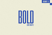 Highway 75 - Condensed Sans-Serif, a Sans Serif Font by Lateral Design (Thumbnail 12 of 16)