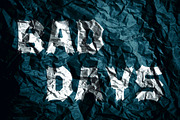 Bad Days Font, a Slab Serif Font by Nickhard (Thumbnail 3 of 6)
