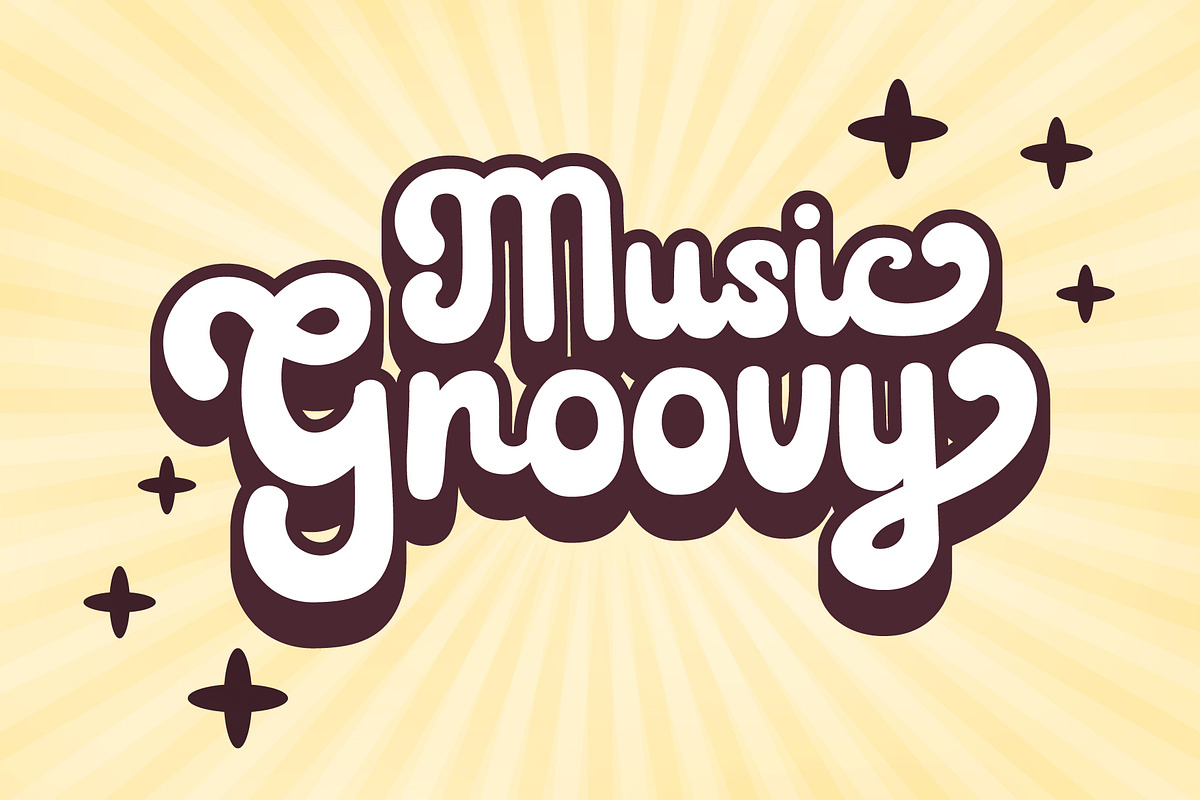 Retro Grunge - Retro Script Font, a Script Font by Densu Creative (Photo 3 of 7)