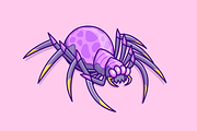 Cute Tarantula Spider Cartoon, an Animal Illustration by Catalyst Labs (Thumbnail 1 of 3)