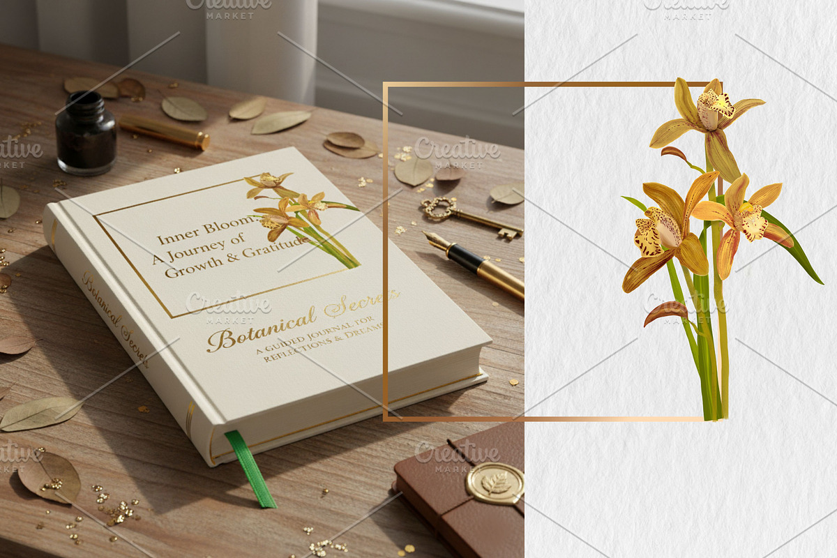Orchid wreath & Bouquet, an Object Graphic by Floraphoria (Photo 6 of 9)