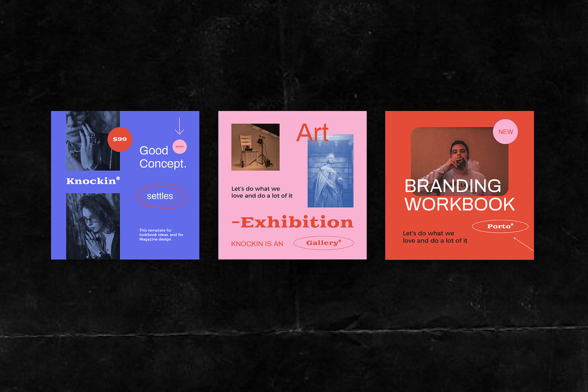 KNOCKIN - New Hype Social Media, a Social Media Template by Dirtytemp Studio (Photo 7 of 14)