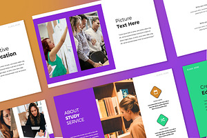 Great Study Class Google Slide, a Presentation Template by Overcloud
