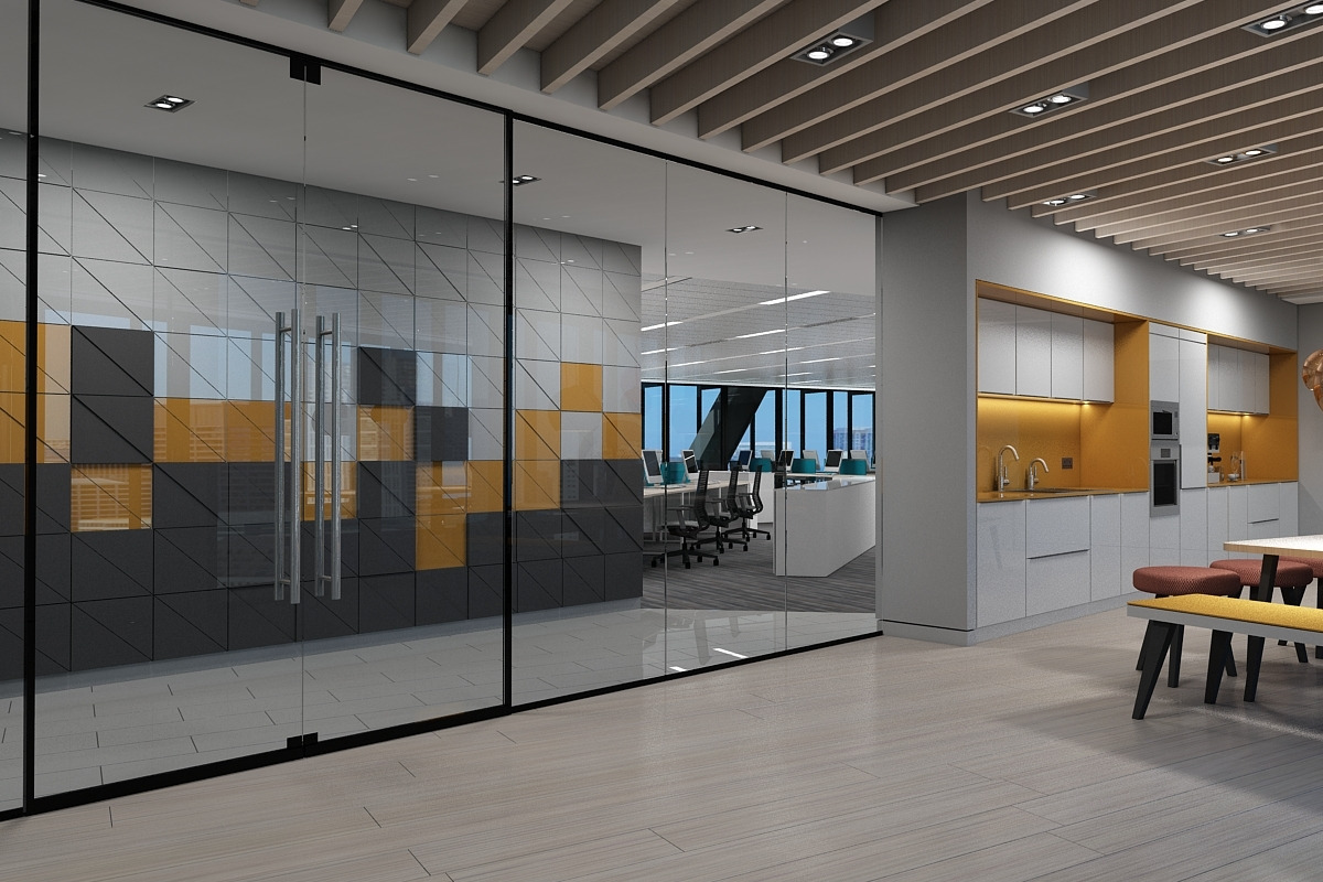 Full Office Interior 26, an Architecture 3D Model by Giimann (Photo 9 of 23)