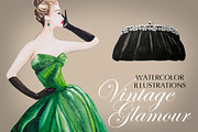 Vintage Glamour Emerald Collection, a Graphic by The WillowWood Studio (Thumbnail 2 of 3)