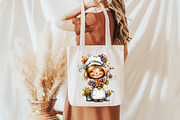 Whimsical Spring Nurse Clipart, an Illustration by designcity5 (Thumbnail 5 of 5)