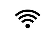 Wireless WiFi Signal Minimal Icon, an Icon by Artivon (Thumbnail 9 of 10)
