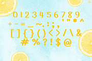 Lemon Soda | Fun Handwriting Font, a Handwritten Font by LivelyAutumn11.11 (Thumbnail 3 of 5)