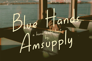 Blue Hands