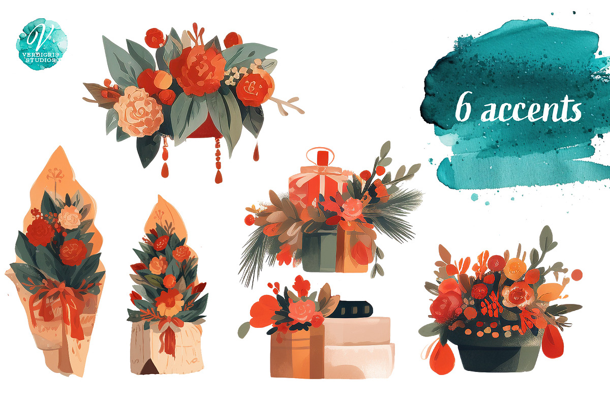 Christmas Market Graphics, an Object Graphic by Verdigris Studios (Photo 4 of 4)