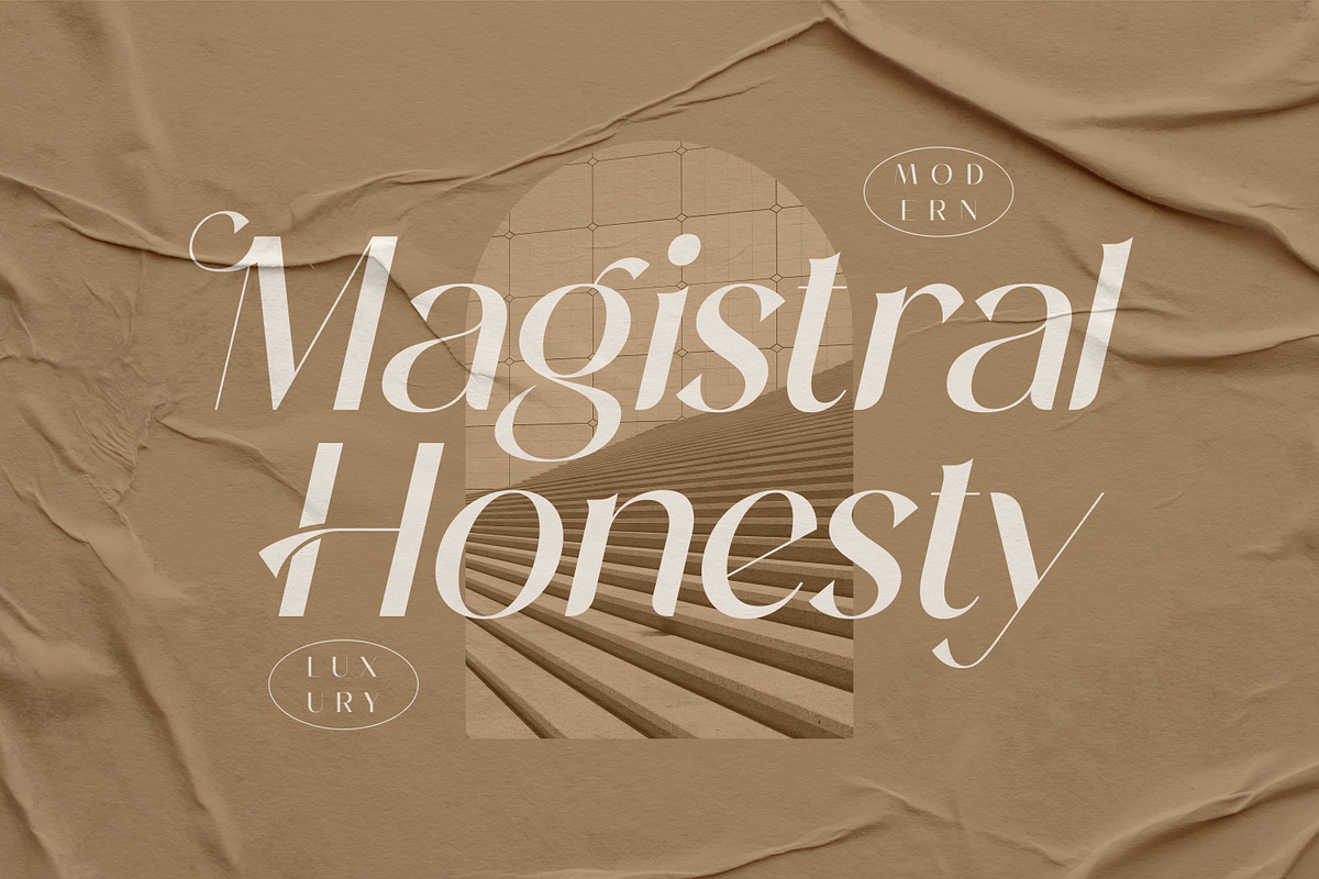 Magistral Honesty Modern Serif Font, a Serif Font by Storytype Studio (Photo 2 of 11)