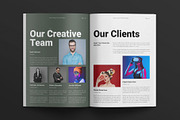 Graphic Design Portfolio Layout, a Brochure Template by E-Type (Thumbnail 6 of 7)