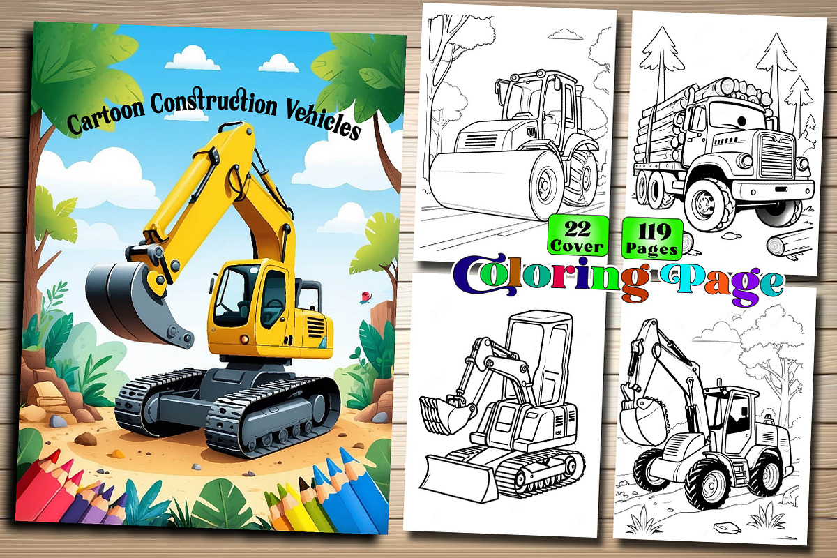 Cartoon Construction Vehicles-Kids, an Arts & Entertainment Photo by Wow Magic (Photo 1 of 3)