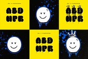 Bubble Core Graffiti Mix Metal Font, a Blackletter Font by alit design (Thumbnail 16 of 22)