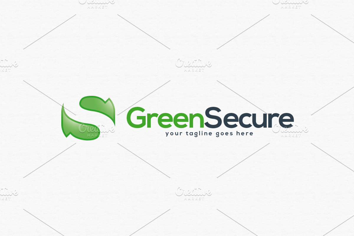 Green Secure Logo Template, a Branding & Logo Template by PixaSquare (Photo 3 of 5)